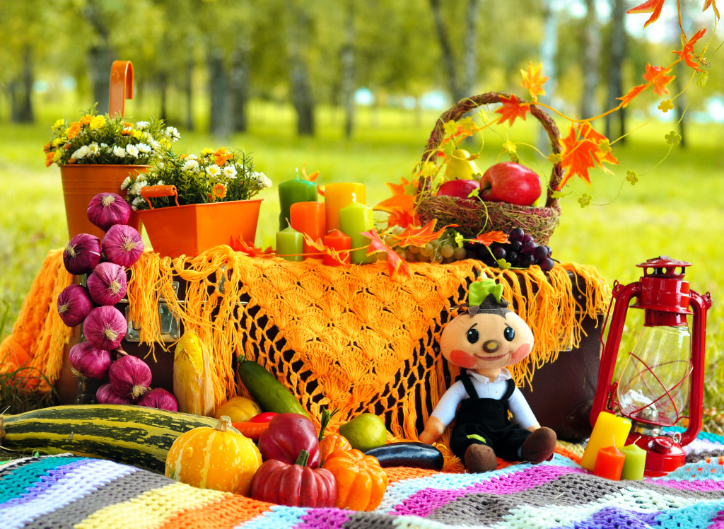 Autumn Still Life jigsaw puzzle in Puzzle of the Day puzzles on TheJigsawPuzzles.com