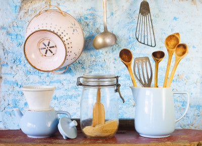 Vintage Kitchen Utensils jigsaw puzzle in Food & Bakery puzzles on ...