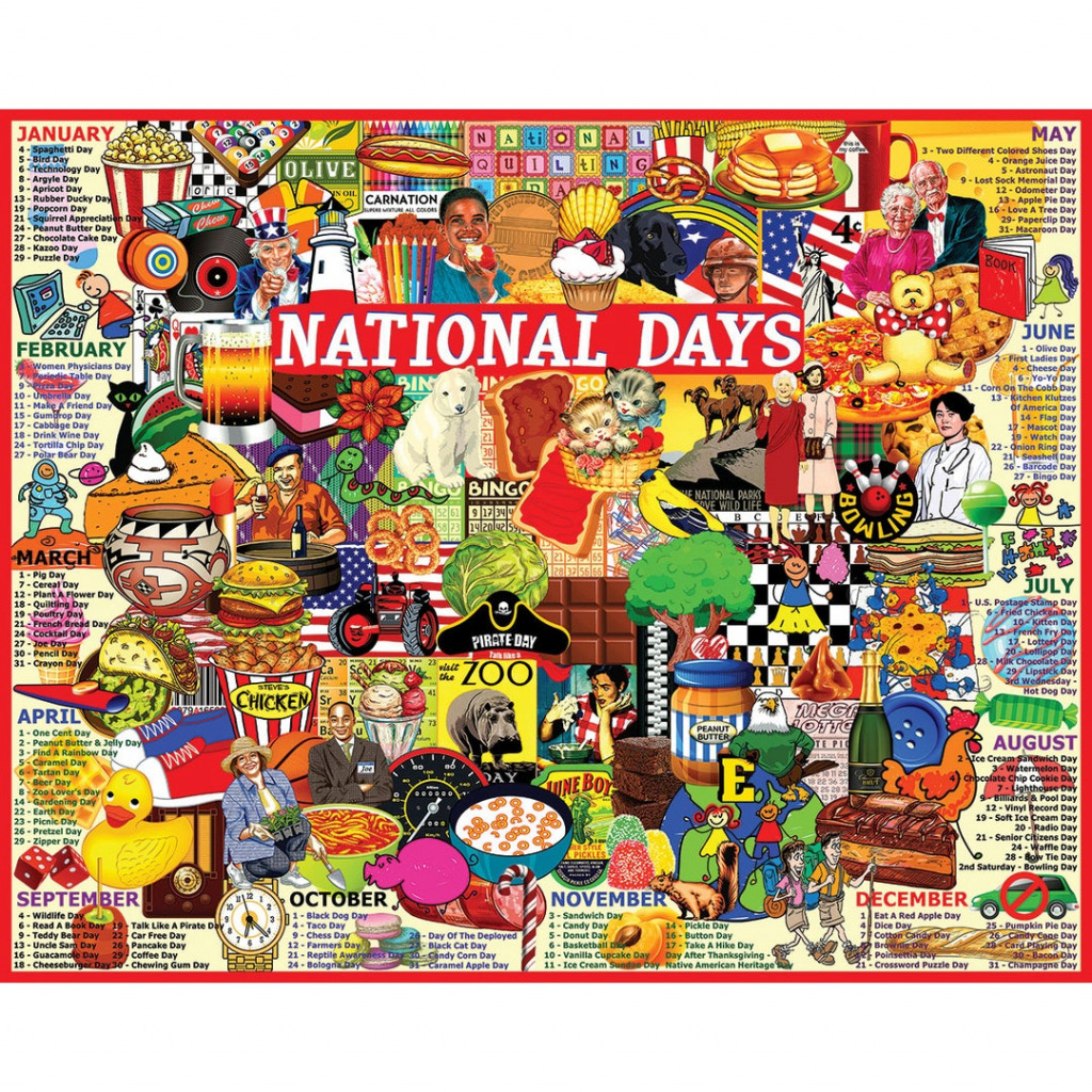 National Days jigsaw puzzle in Vickie S. Davis puzzles on TheJigsawPuzzles.com