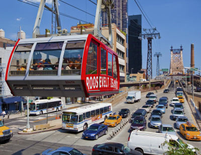 Roosevelt Island Cable Tram Car jigsaw puzzle in Bridges puzzles on
