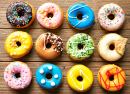 Assorted Colorful Donuts