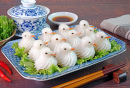 Pigeon-Shaped Jiaozi Dumplings