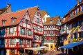 Half-Timbered Houses in Colmar, France