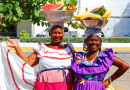 Palenquera Women in Cartagena, Colombia