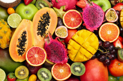 Delicious Exotic Fruits jigsaw puzzle in Fruits & Veggies puzzles on ...