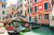 Gondolas on the Canal in Venice