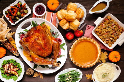 Thanksgiving Turkey Dinner jigsaw puzzle in Food & Bakery puzzles on ...