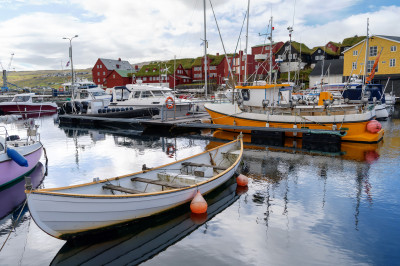 View of Tinganes, Faroe Islands jigsaw puzzle in Great Sightings ...