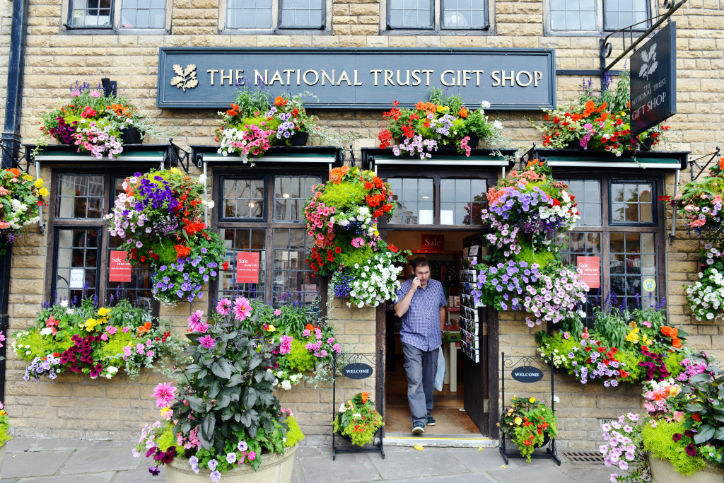 National Trust Gift Shop, Wells, UK jigsaw puzzle in Flowers puzzles on TheJigsawPuzzles.com