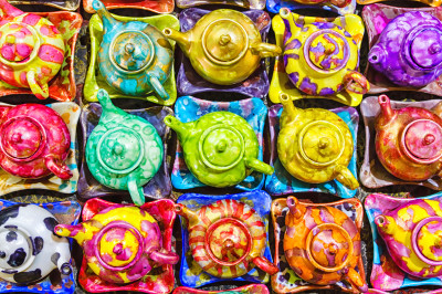 Traditional Persian Kettles jigsaw puzzle in Handmade puzzles on ...