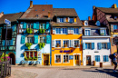 Half-Timbered Houses in Colmar, France