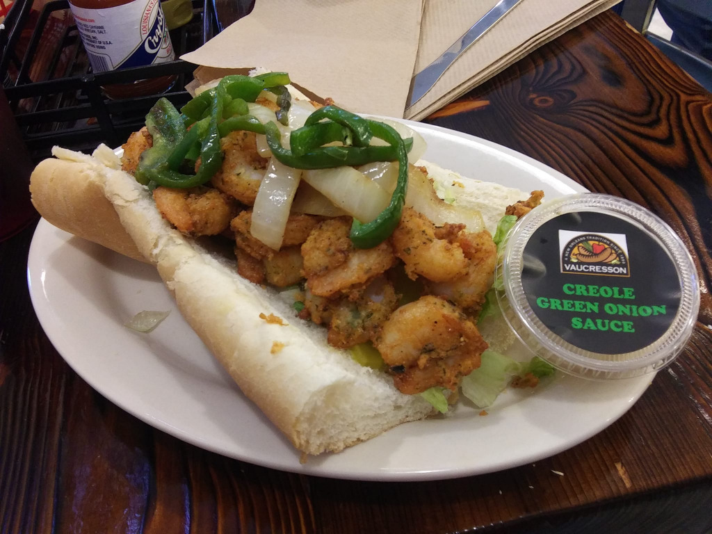 Shrimp Poboy New Orleans Style jigsaw puzzle in Wanda A. Romain puzzles on TheJigsawPuzzles.com