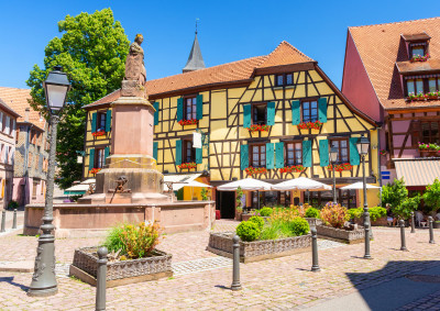 Ribeauvillé Town, Alsace, France