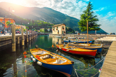 Torbole Resort, Lake Garda, Italy jigsaw puzzle in Great Sightings ...