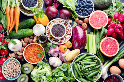 Vegetables, Fruits and Legumes jigsaw puzzle in Fruits & Veggies ...