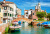 Canal and Old Houses in Venice