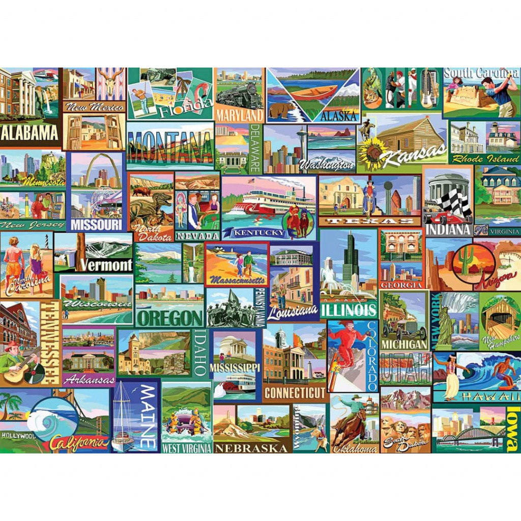 America jigsaw puzzle in Vickie S. Davis puzzles on TheJigsawPuzzles.com