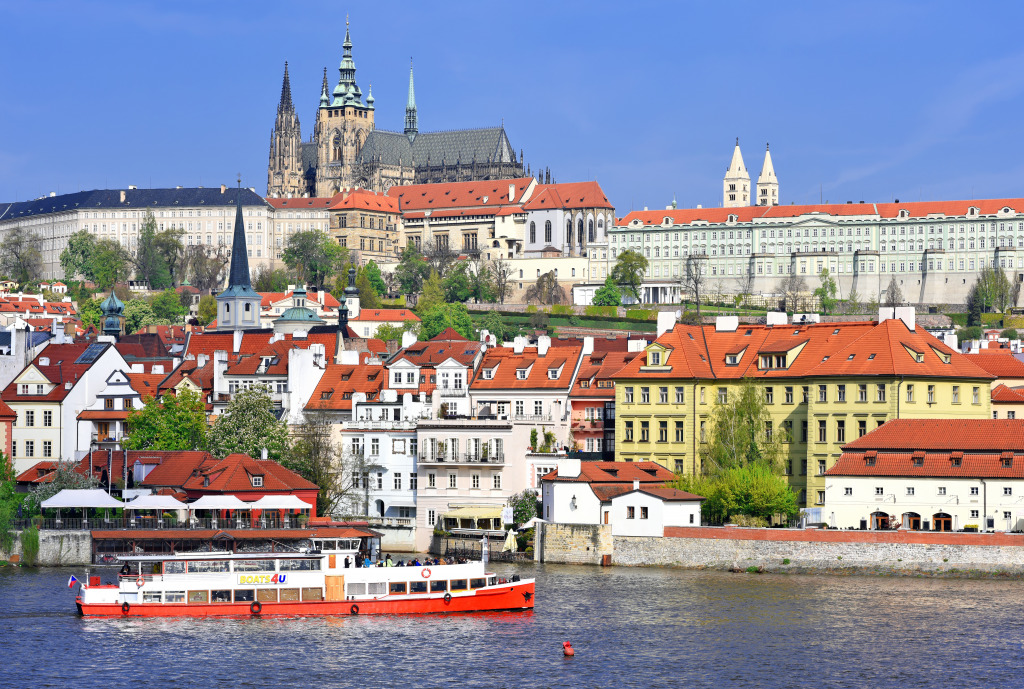 Prague Castle, Czech Republic jigsaw puzzle in Castles puzzles on TheJigsawPuzzles.com