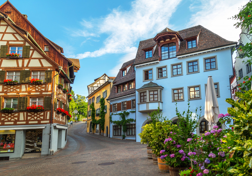Town of Meersburg, Germany jigsaw puzzle in Street View puzzles on TheJigsawPuzzles.com