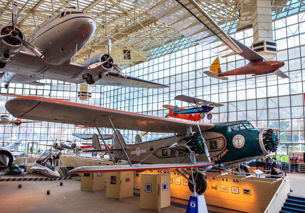 Le musée de l’aviation à Seattle WA jigsaw puzzle in Aviation puzzles on TheJigsawPuzzles.com