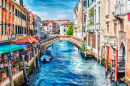 Canal Rio Dei Greci in Venice