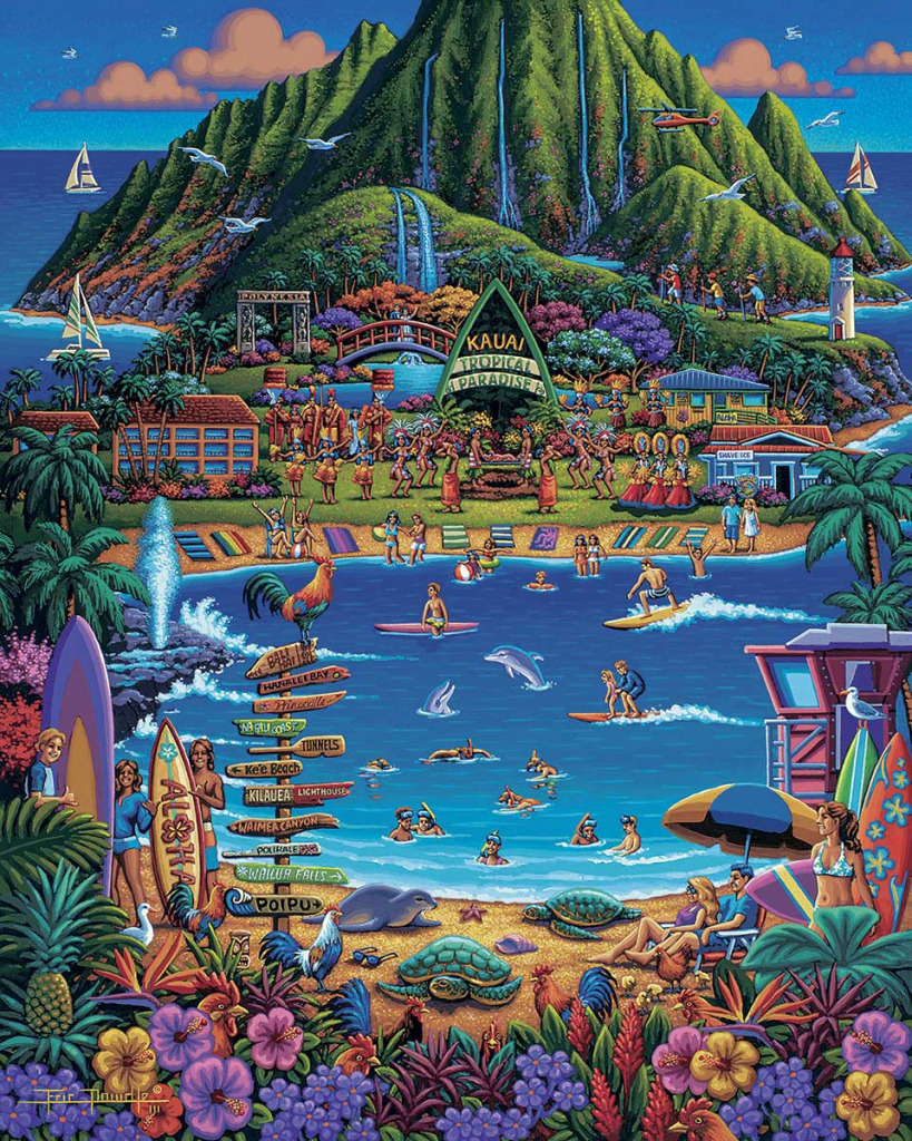 Kaui puzzle jigsaw puzzle in Randi Lothamer puzzles on TheJigsawPuzzles.com