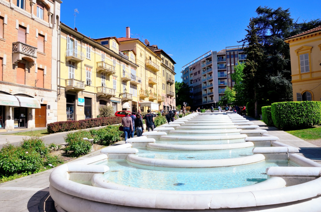Acqui Terme, Piedmont, Italy jigsaw puzzle in Waterfalls puzzles on TheJigsawPuzzles.com