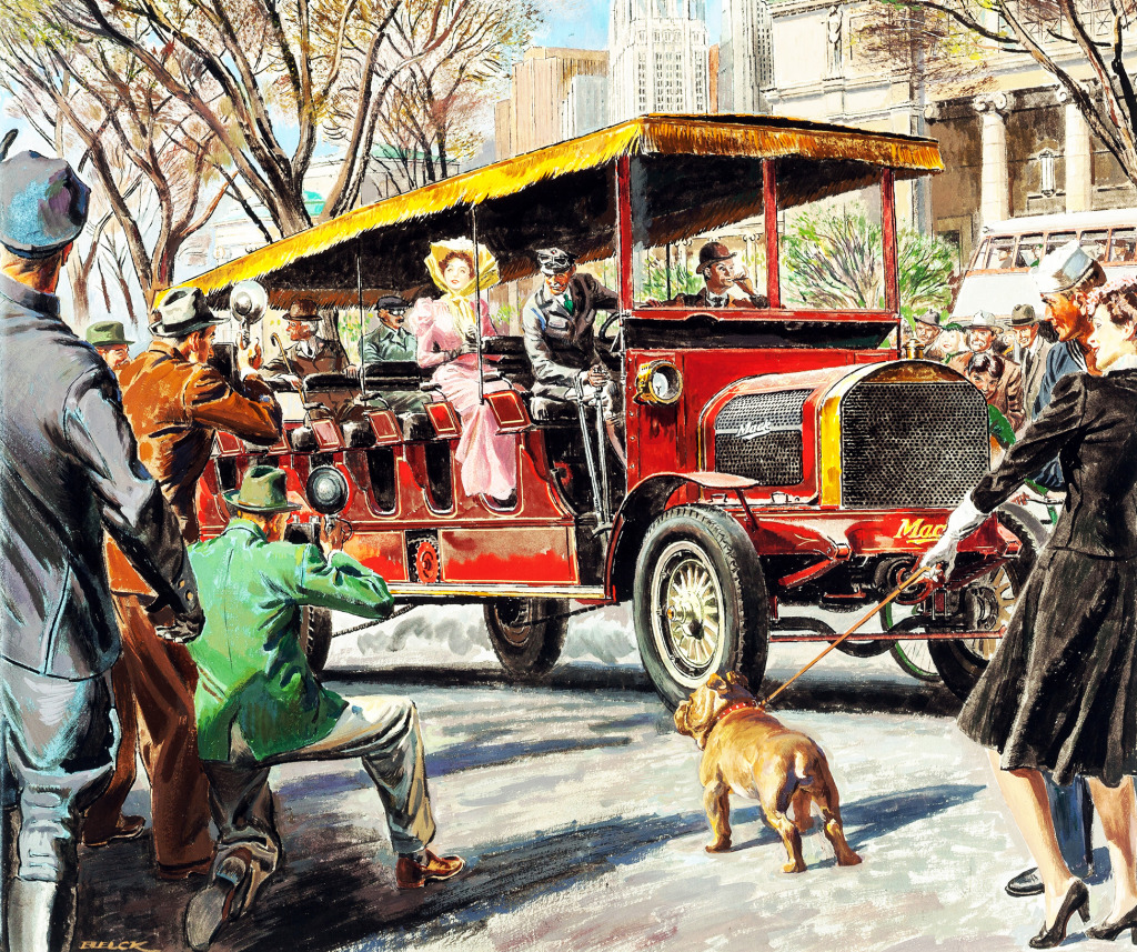 There's Life in the Old Bus Yet!.. jigsaw puzzle in Cars & Bikes puzzles on TheJigsawPuzzles.com