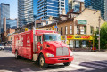 Coca-Cola Truck in Toronto, Canada