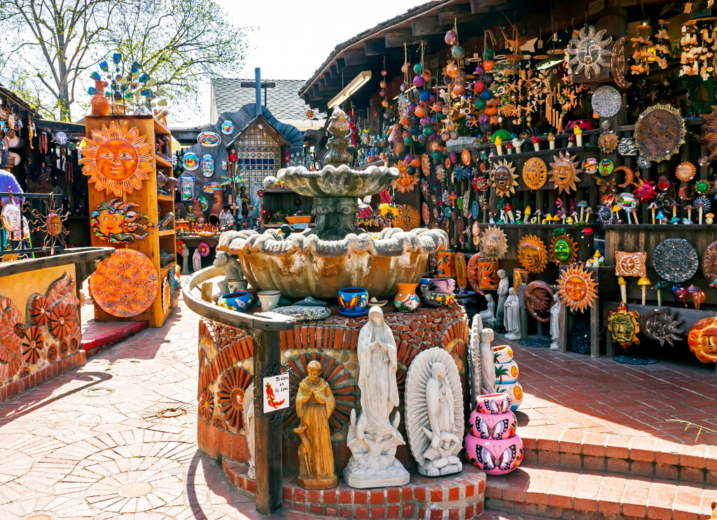 Open Market in San Diego, California jigsaw puzzle in Handmade puzzles on TheJigsawPuzzles.com
