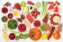 Fruits, Vegetables, Grains and Nuts