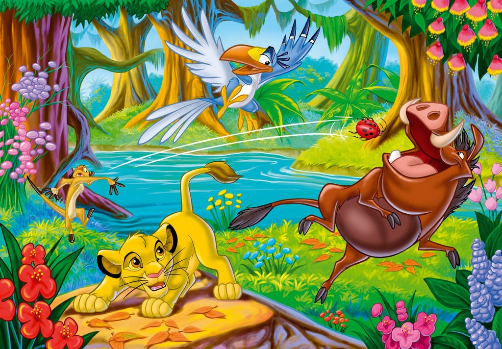 The Lion King jigsaw puzzle in pipi poupou puzzles on TheJigsawPuzzles.com