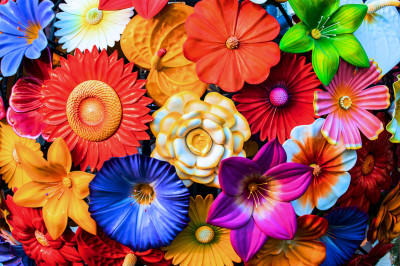 Artificial Flowers jigsaw puzzle in Puzzle of the Day puzzles on ...