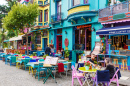 Street Cafe in Istanbul, Turkey
