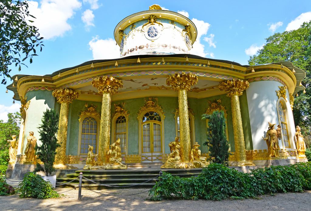 Chinese House in Sanssouci Park, Potsdam, Germany jigsaw puzzle in Castles puzzles on TheJigsawPuzzles.com