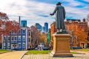 Bunker Hill in Boston, Massachusetts, USA