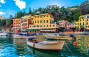City of Portofino in Liguria, Italy