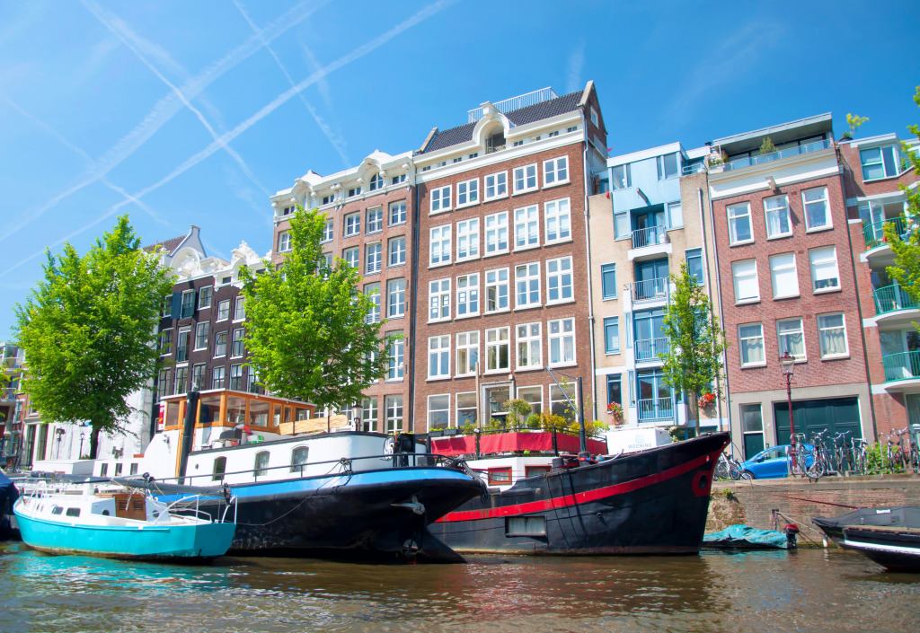 Amsterdam, Netherlands jigsaw puzzle in Puzzle of the Day puzzles on TheJigsawPuzzles.com