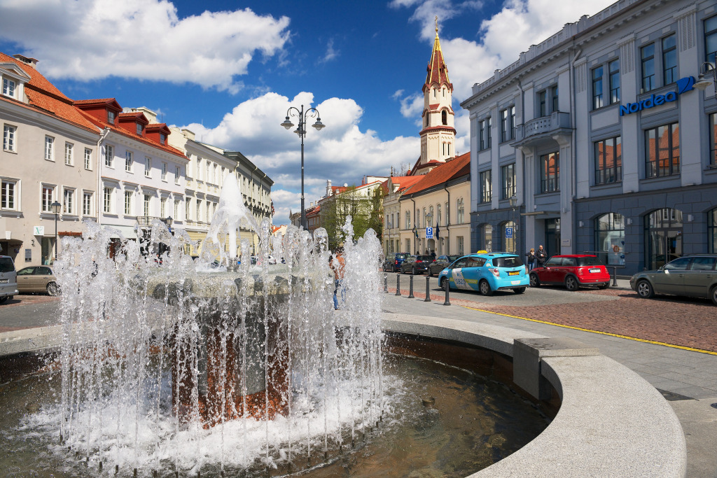 Vilnius, Lithuania jigsaw puzzle in Waterfalls puzzles on TheJigsawPuzzles.com