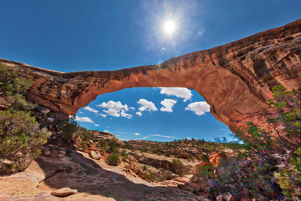 Owachomo-Bridge_Natural-Bridges-National-Monument-Slider jigsaw puzzle in Marvin Mullin puzzles on TheJigsawPuzzles.com