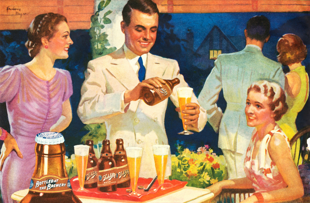 Schlitz, 1937 jigsaw puzzle in People puzzles on TheJigsawPuzzles.com