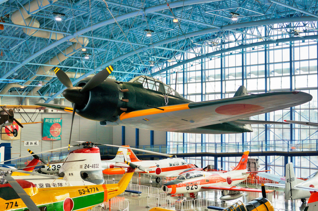 Museum of Air, Hamamatsu, Japan jigsaw puzzle in Aviation puzzles on TheJigsawPuzzles.com