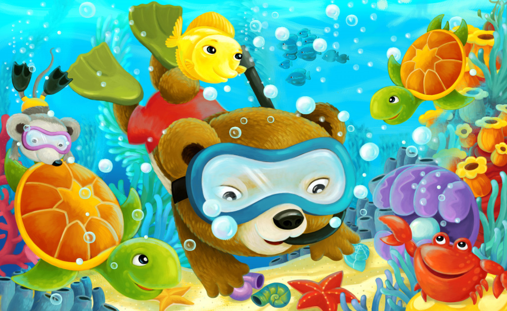 Сoral Reef jigsaw puzzle in Kids Puzzles puzzles on TheJigsawPuzzles.com