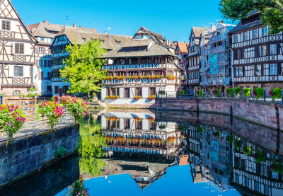 Canal of Strasbourg, France