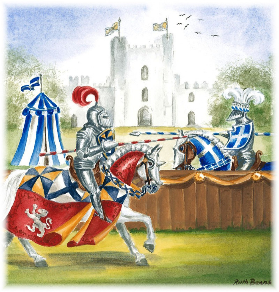 Knights jigsaw puzzle in Peter puzzles on TheJigsawPuzzles.com