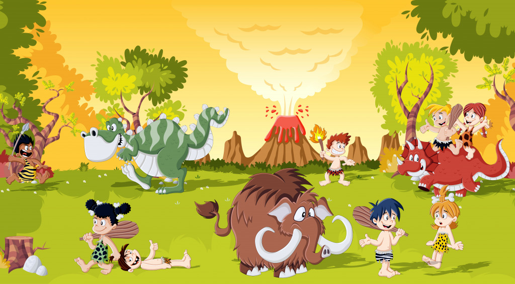 Stone Age jigsaw puzzle in Kids Puzzles puzzles on TheJigsawPuzzles.com