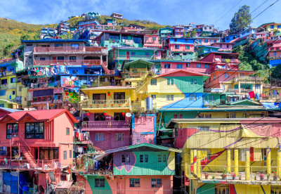 Houses in Baguio, Philippines jigsaw puzzle in Puzzle of the Day ...