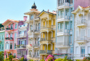 Colorful Houses in Istanbul