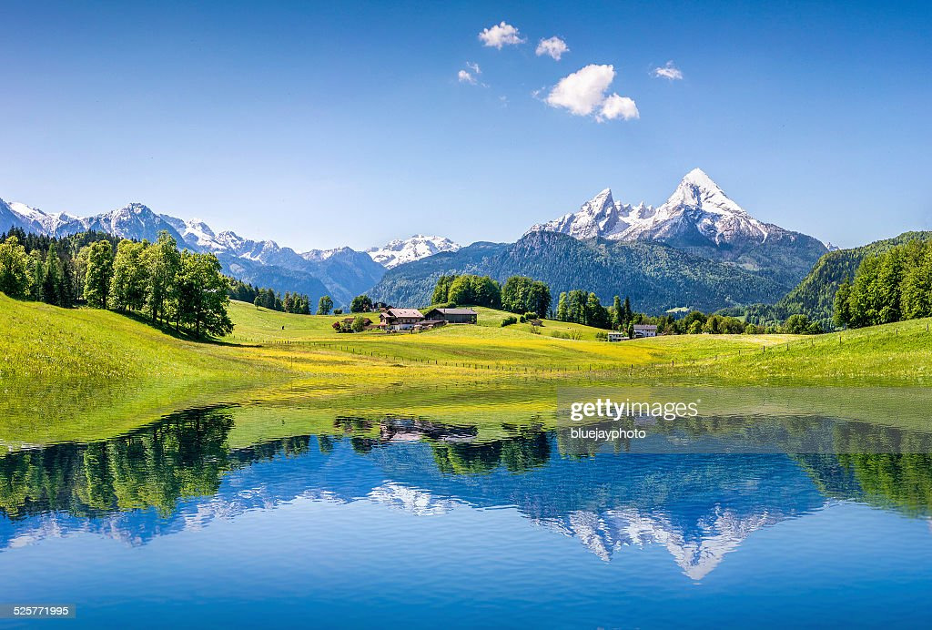 Swiss Alps jigsaw puzzle in Ralph Steele puzzles on TheJigsawPuzzles.com