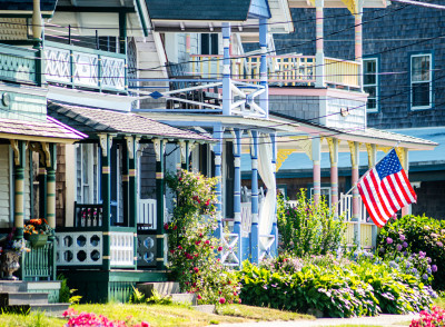 Gingerbread Cottages, Oak Bluffs jigsaw puzzle in Street View puzzles ...